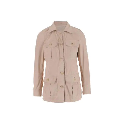 SALVATORE SANTORO Хаки Женские Куртки