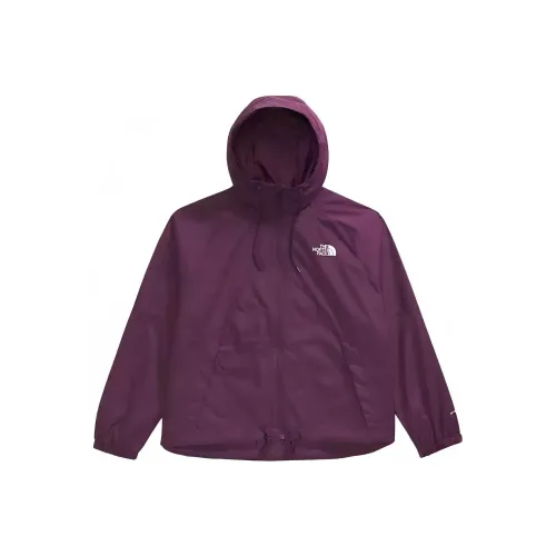 THE NORTH FACE Женские Плюс Antora Rain Hoodie Куртки Пальто Женские Curry Purple