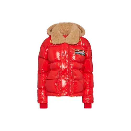DSQUARED 2 SS24 Пуховик Женский Красный