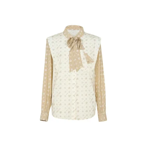 XG Письмо flower Женские Рубашки