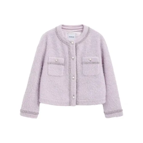 BEBE Куртки и Пальто Женские Светло-фиолетовые