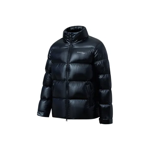 Saucony Глубокий черный Женские пуховики