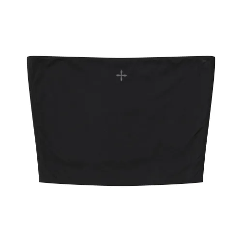 SMFK Без бретелек Топ Женский Дикий Черный