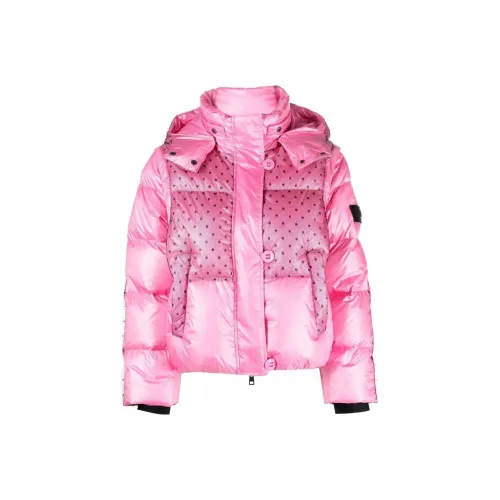 RED VALENTINO FW22 Пуховик Женский Розовый