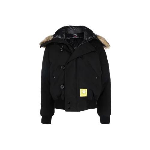 R13 Черные Женские Пуховики