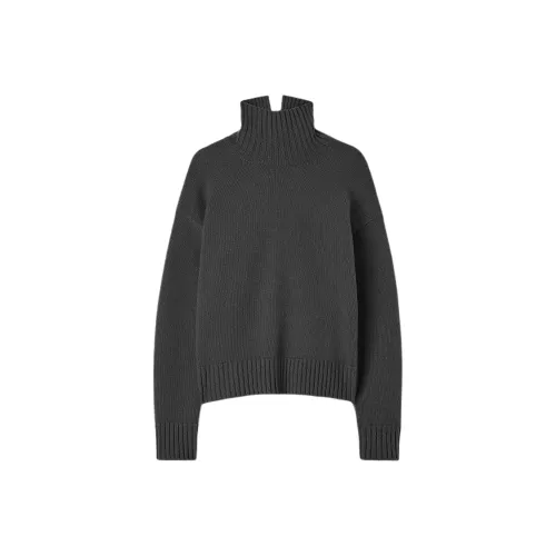 JIL SANDER Серый Женские Кашемировые Свитеры