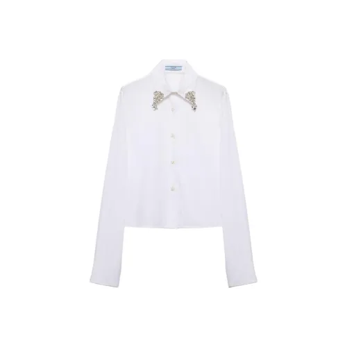 PRADA Белые Женские Рубашки