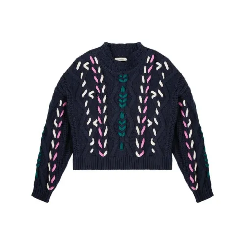 ISABEL MARANT Темно-синий Женский Трикотаж