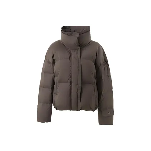 3COLOUR Пуховик Женские Кофе