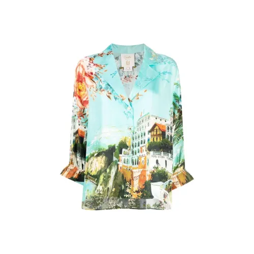 Camilla SS24 Рубашка Женская Светло-Синяя