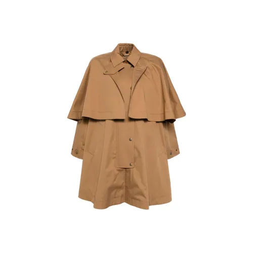 Chloe Куртки и Пальто Женские Хаки Умбра