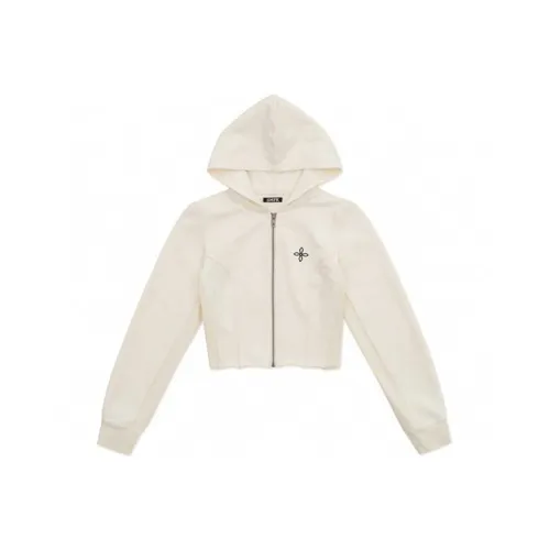 SMFK Молочный белый Женские Свитшоты