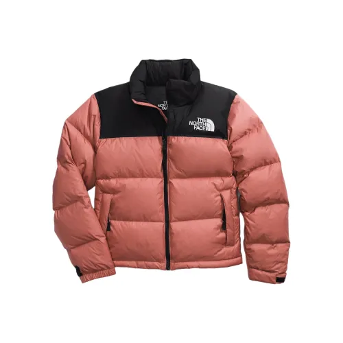 THE NORTH FACE 1996 Collection Женская Ретро Nuptse Куртка Куртки и Пальто Женская Светло-Персиковое Blossom