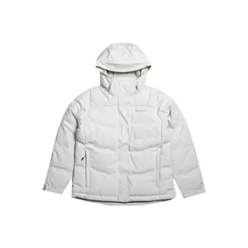 Columbia Пуховик Женская Белая