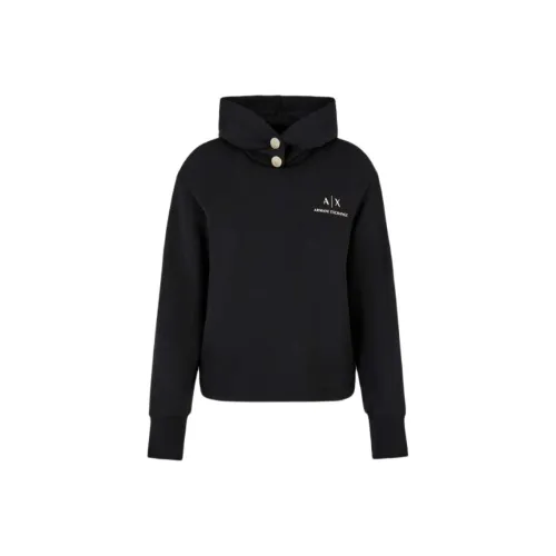 ARMANI EXCHANGEAE FW24 Толстовка Женская Черная