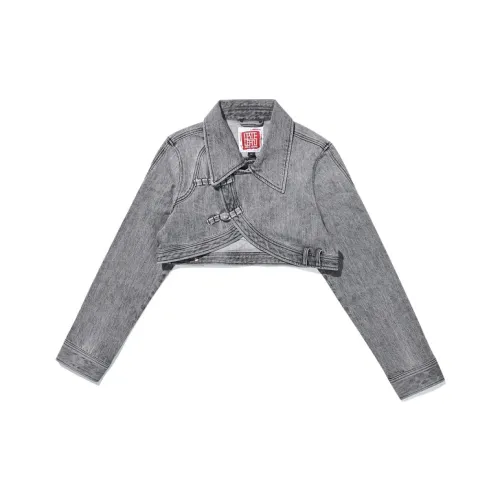 ABLE JEANS Куртки и пальто женские Apocalypse коричневый