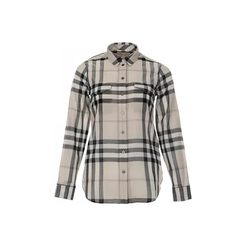 Burberry Бежевые Женские Рубашки