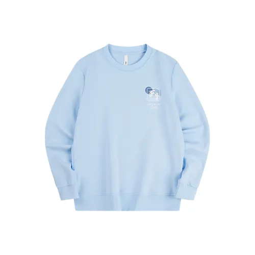 QIAODAN Толстовка Женская Breeze Blue