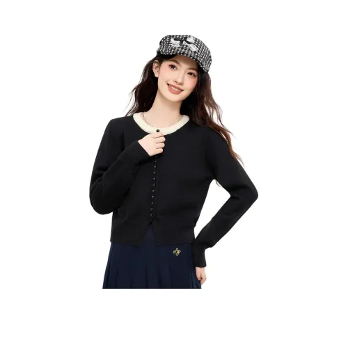 Emodues Черный Женский Трикотаж