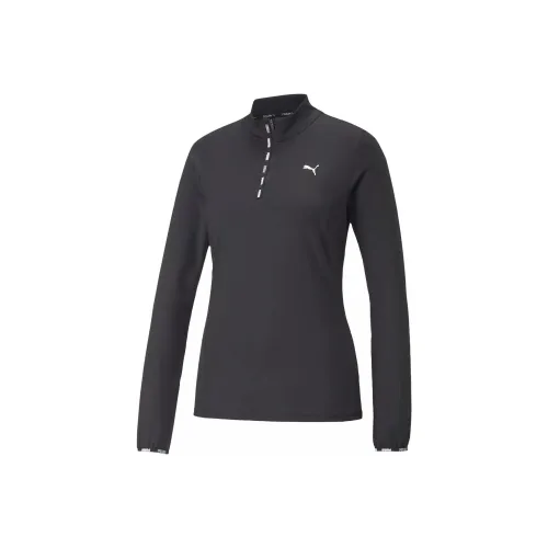 PUMA Strong 1 4 ZIP Толстовка Женская Черная