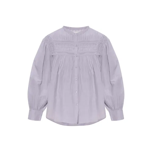 ISABEL MARANT ETOILE Светло-фиолетовые Женские Рубашки