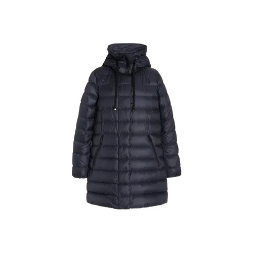 MONCLER Пуховик Женский Синий