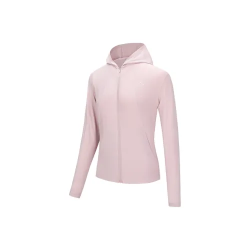 ANTA Variety Тренировки Коллекция Куртки и Пальто Женские Мousse Розовый