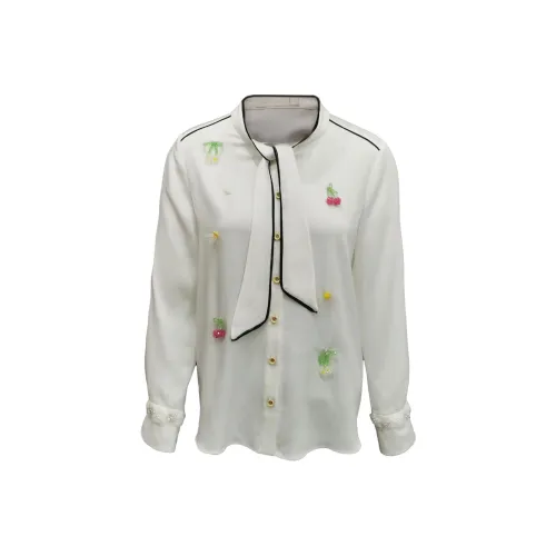 CHICCO MAO Белые Женские Рубашки