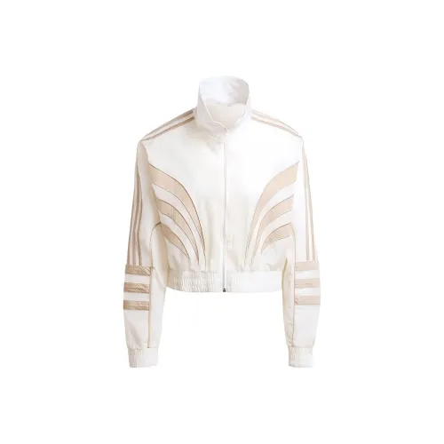 Adidas Originals CUTLINE Куртки и Пальто Женские Облачный Белый