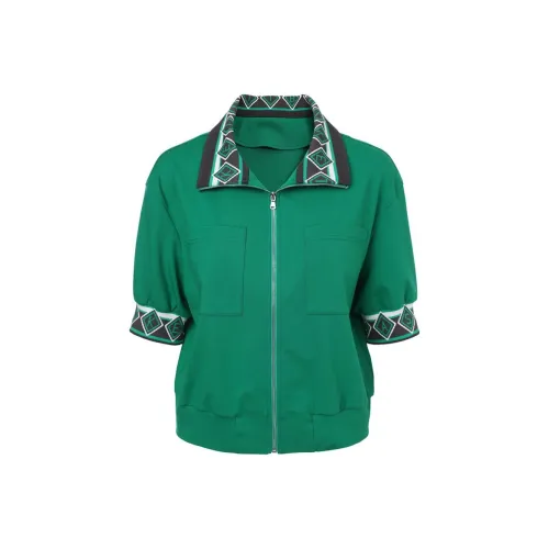 XII BASKET Зеленая Женская Куртка