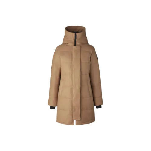 Canada Goose Shelburne Series FW24 Down Jacket Parka Coat Женские Camel Смешанный Цвет