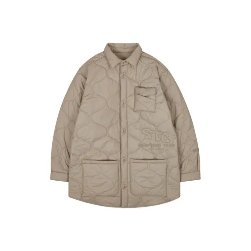 Safarispot S.T.C. Пэчворк Куртка Куртки Пальто Женская Бежевый Бежевый