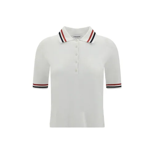 THOM BROWNE Белое Женское Поло