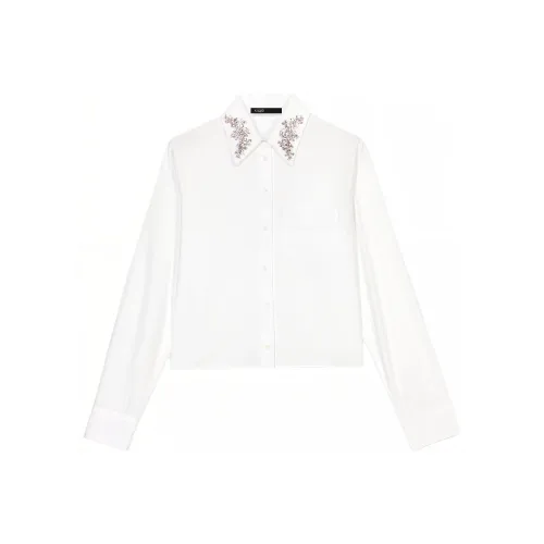 Maje Белые Женские Рубашки