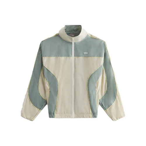 Kith Женская AW23 Осенне-Зимняя Коллекция Желтая и Зеленая Женская Куртка
