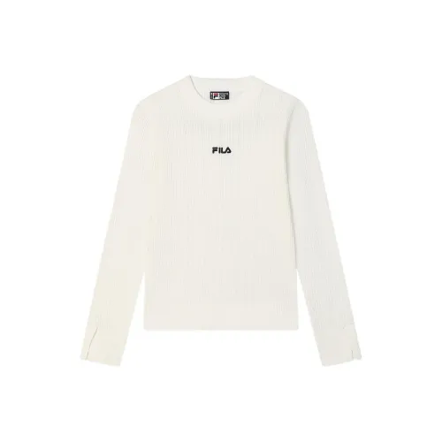 FILA Облачный белый Женские Трикотаж