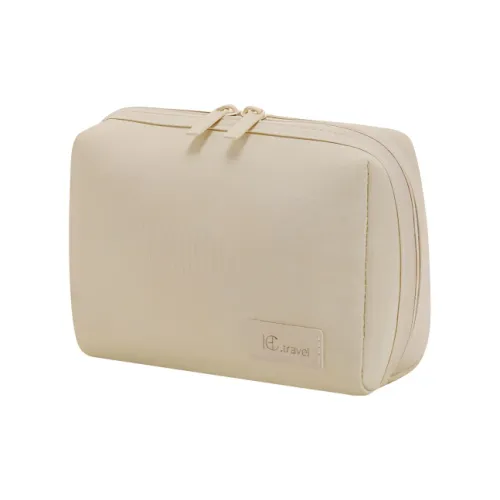 Haiying Минималистичный Ручной Косметичка Удобная Большая Емкость Переработанный Шелк Хранение и Сумка для Туалетных Принадлежностей