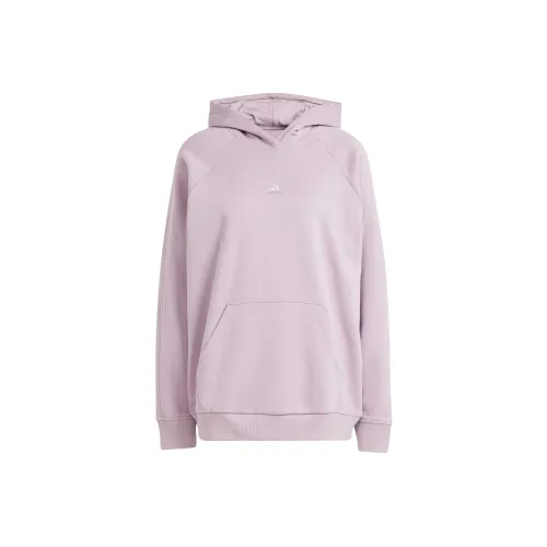 Adidas All Szn Fleece Boyfriend Hoodie Hoodie Women's Purple