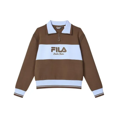 FILA Dried Молочно-коричневый Женские Свитшоты