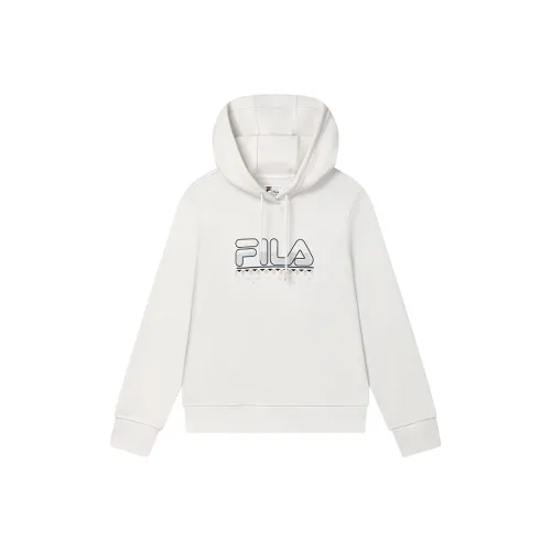 FILA Лайфстайл Паровой белый Женские Свитшоты