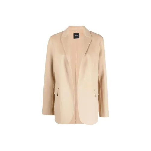 Theory Песочно-бежевые Женские Куртки