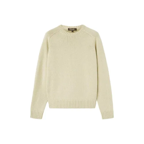 Loro Piana Светло-зеленый Женские кашемировые свитеры