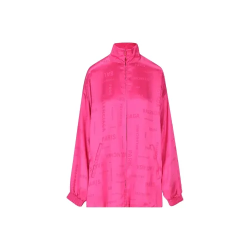 Balenciaga Рубашка Стандартный крой Женская Розовая