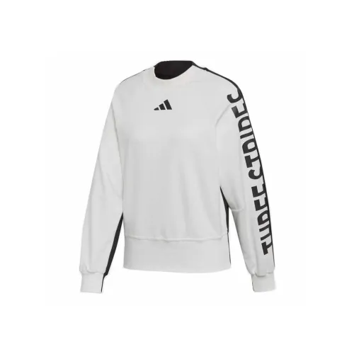 Adidas Толстовка Женская Белая Черная