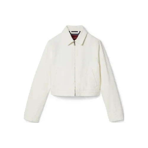 GUCCI Lido Куртки и Пальто Женские Белые