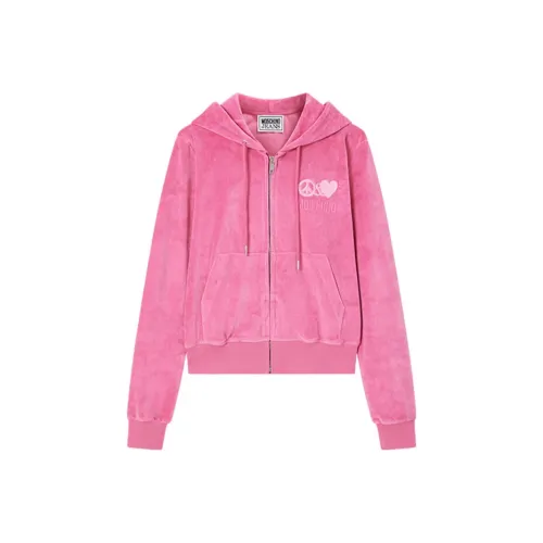 MOSCHINO Толстовка Женская Розовая