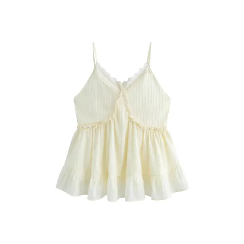 Delight In You Топ на бретелях Женский Бежевый Абрикос