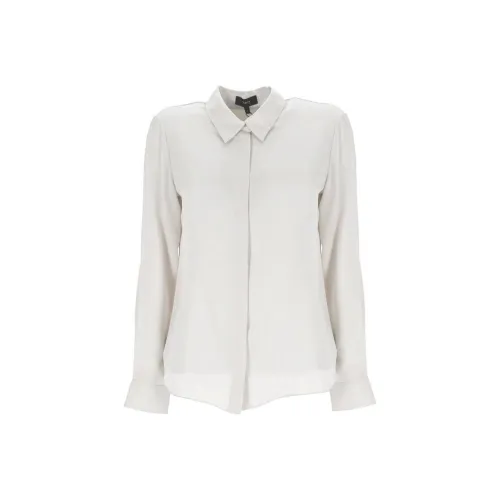 THEORY Рубашка Женская Светло-Серый