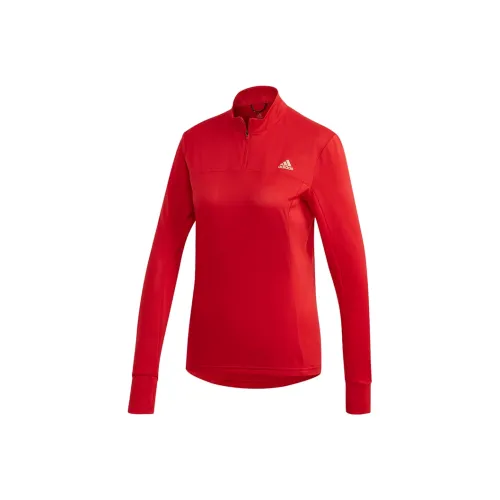 Adidas Женские футболки красного цвета