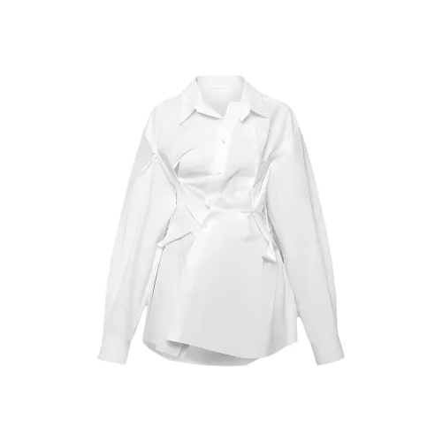 Maison Margiela SS24 Рубашка Женская Белая